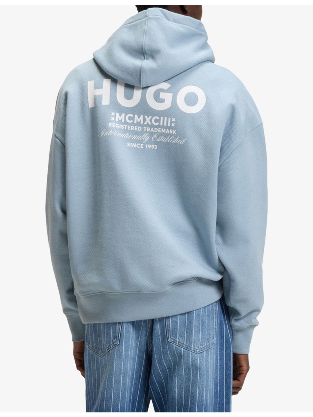 Logo-Print Relaxed-Fit Cotton Hoody - 4