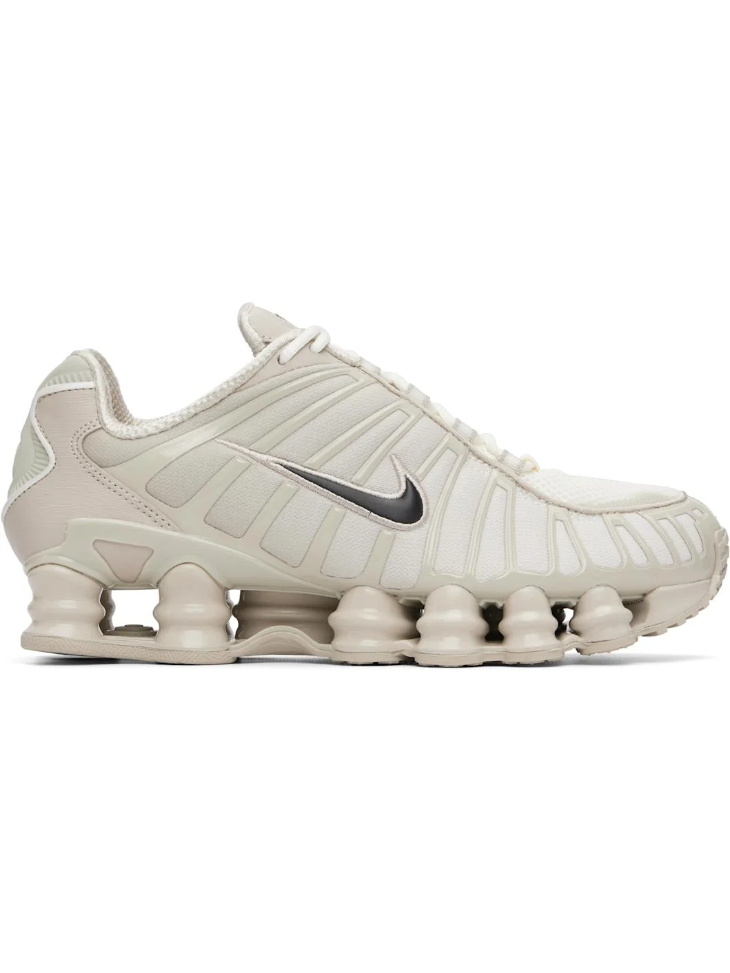 Beige Shox TL Sneakers - 1