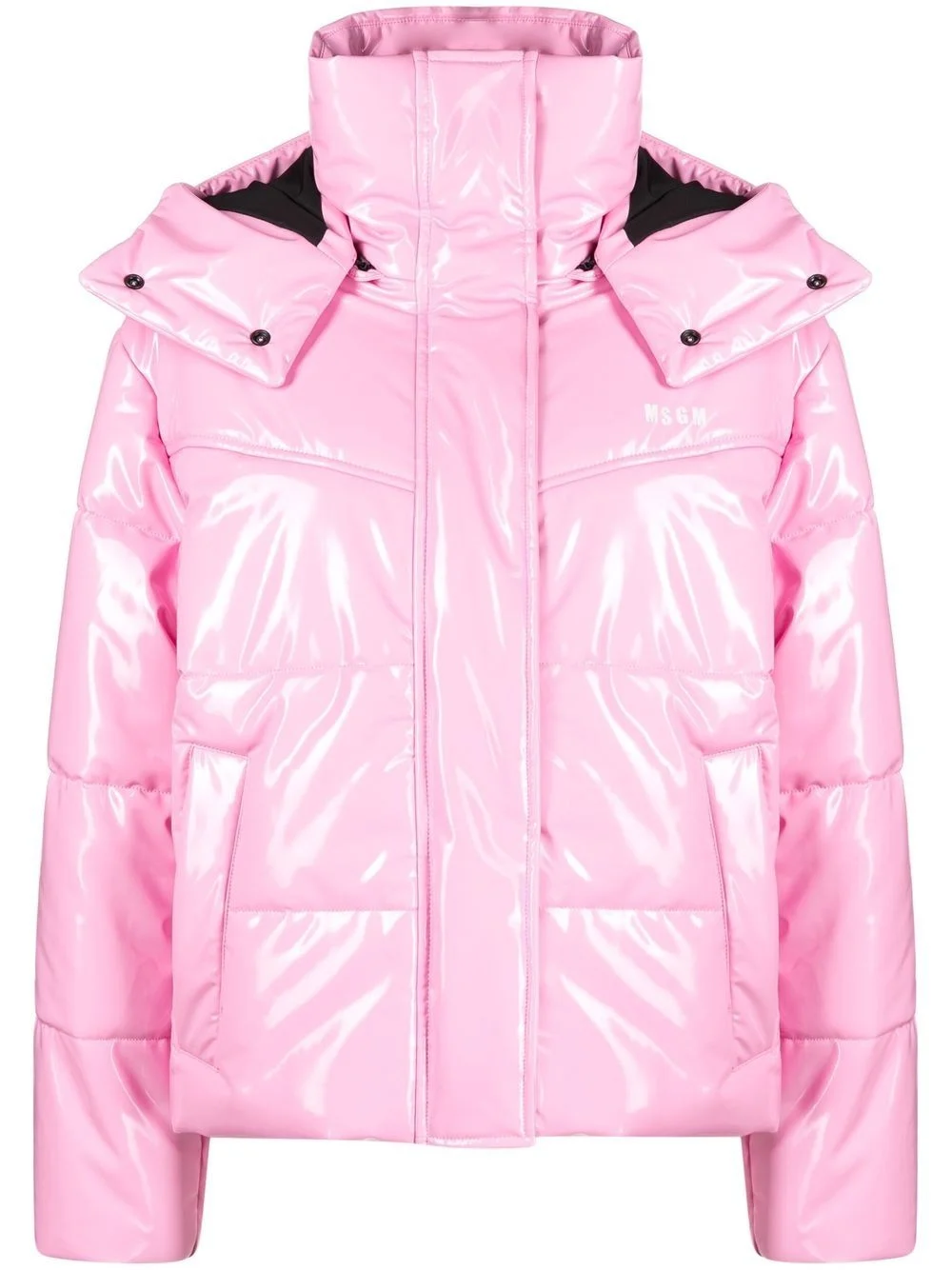 quilted puffer jacket - 1