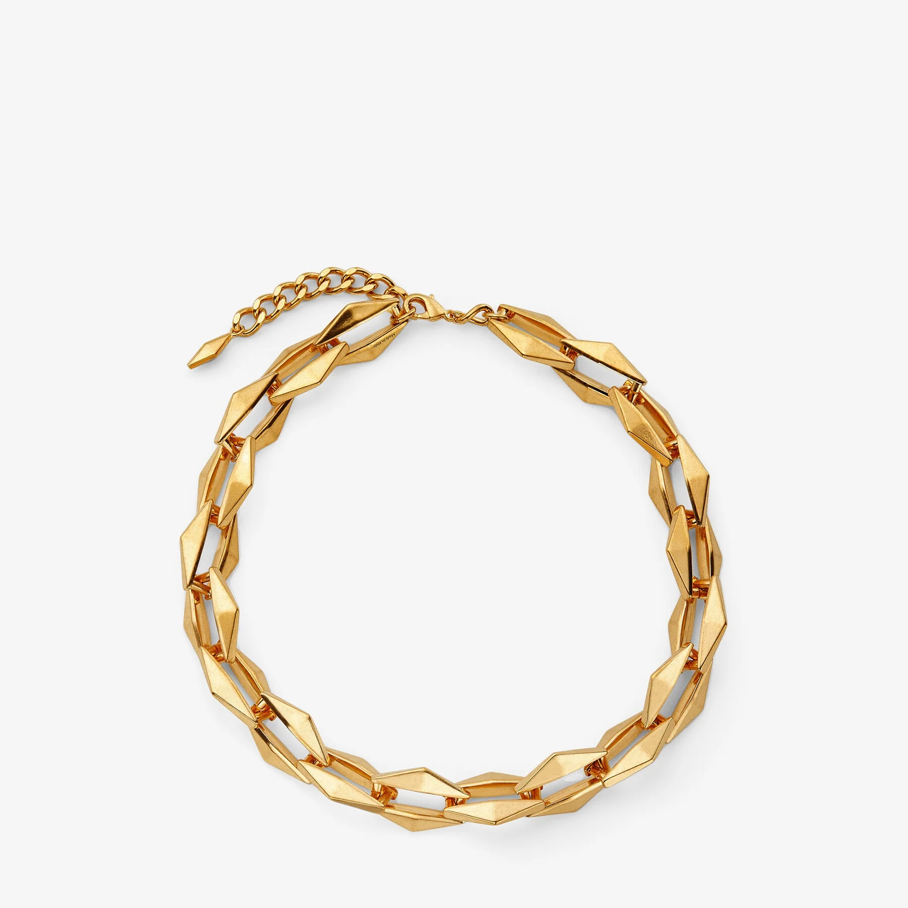 Diamond Chain Necklace
Gold-Finish Diamond Chain Necklace - 1