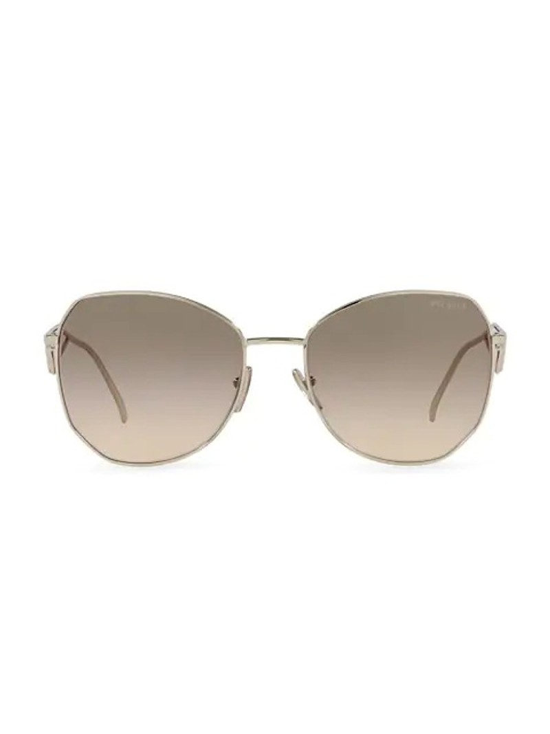 57MM Geometric Sunglasses - 1
