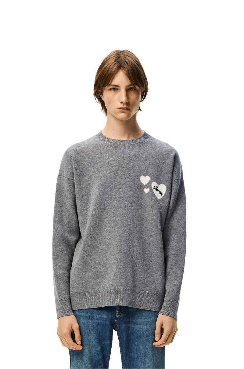 LOEWE heart sweater in wool 3