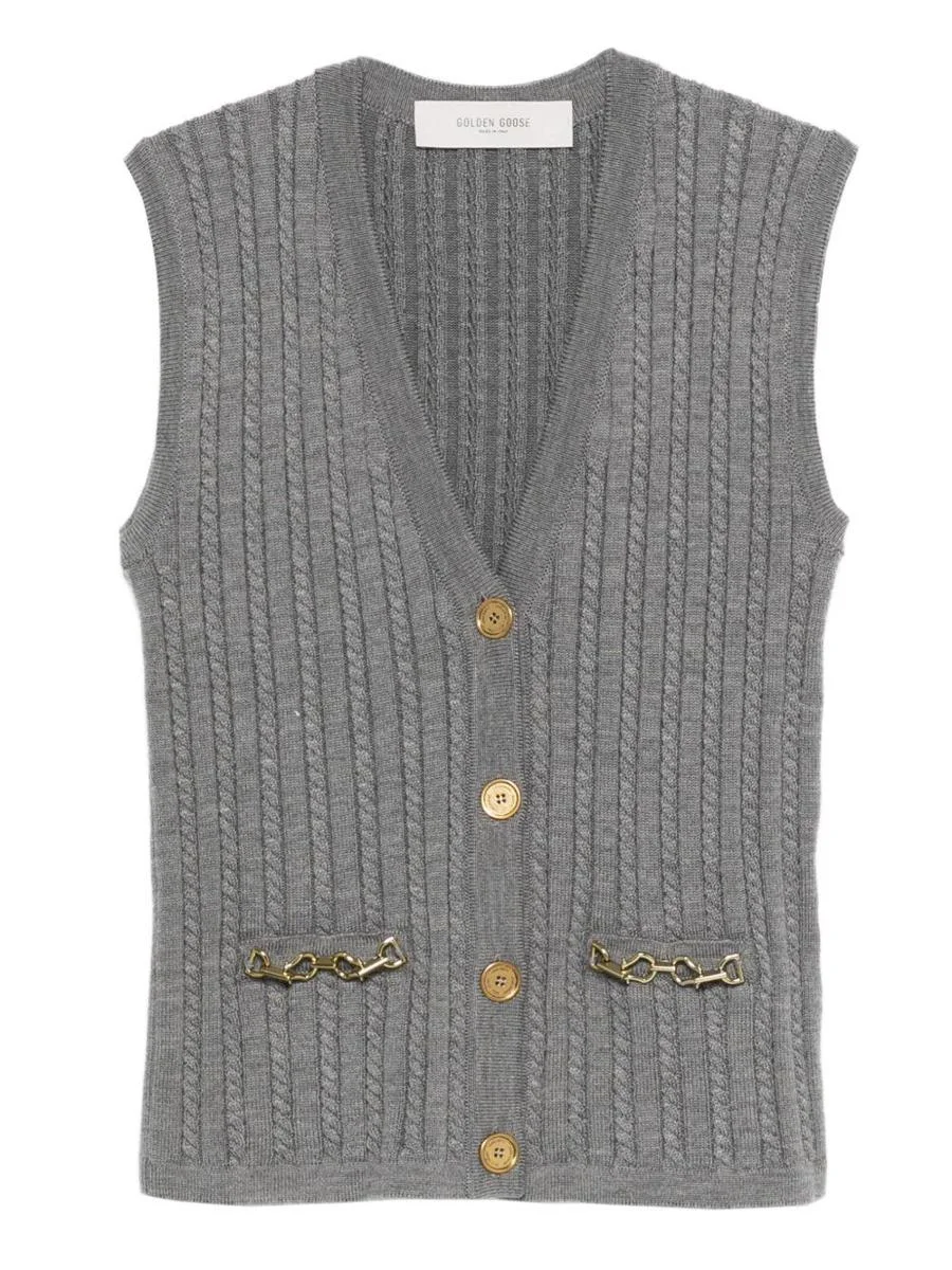 Golden Goose Journey W'S Knit Vest - 1