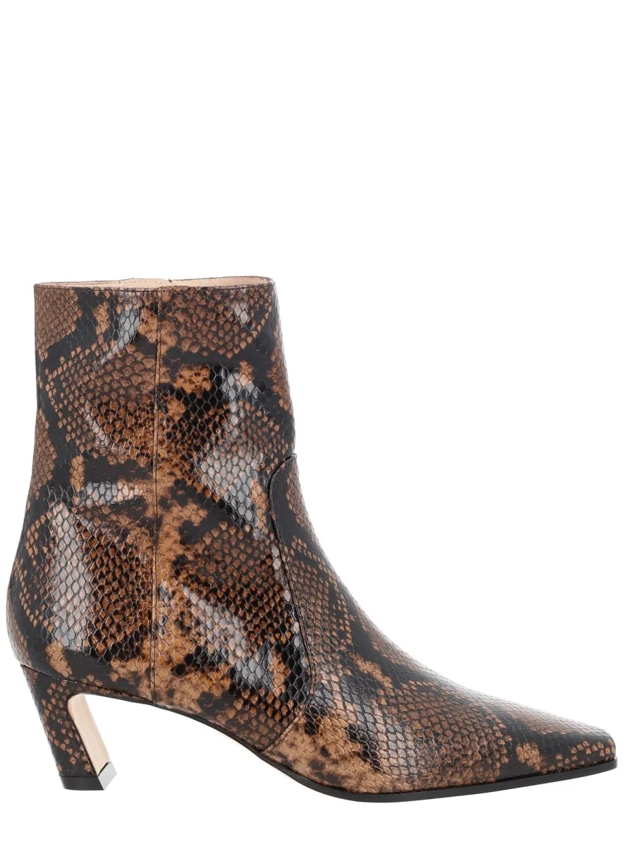 STASSI ZIPPER BOOT WITH PYTHON PRINT - 1