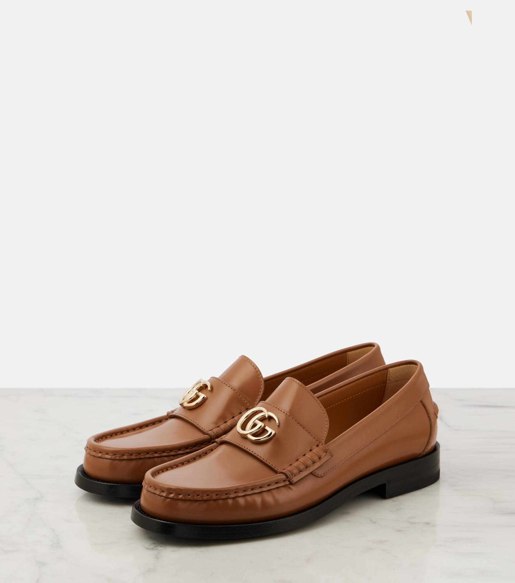 Marmont GG leather loafers - 4