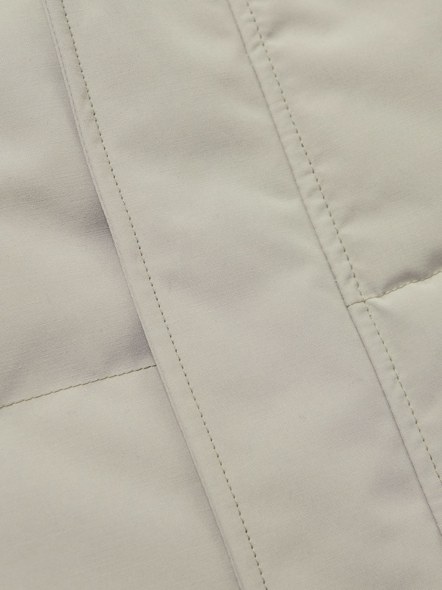 Macmillan Logo-Appliquéd Quilted Shell Hooded Down Parka Off-white - 5