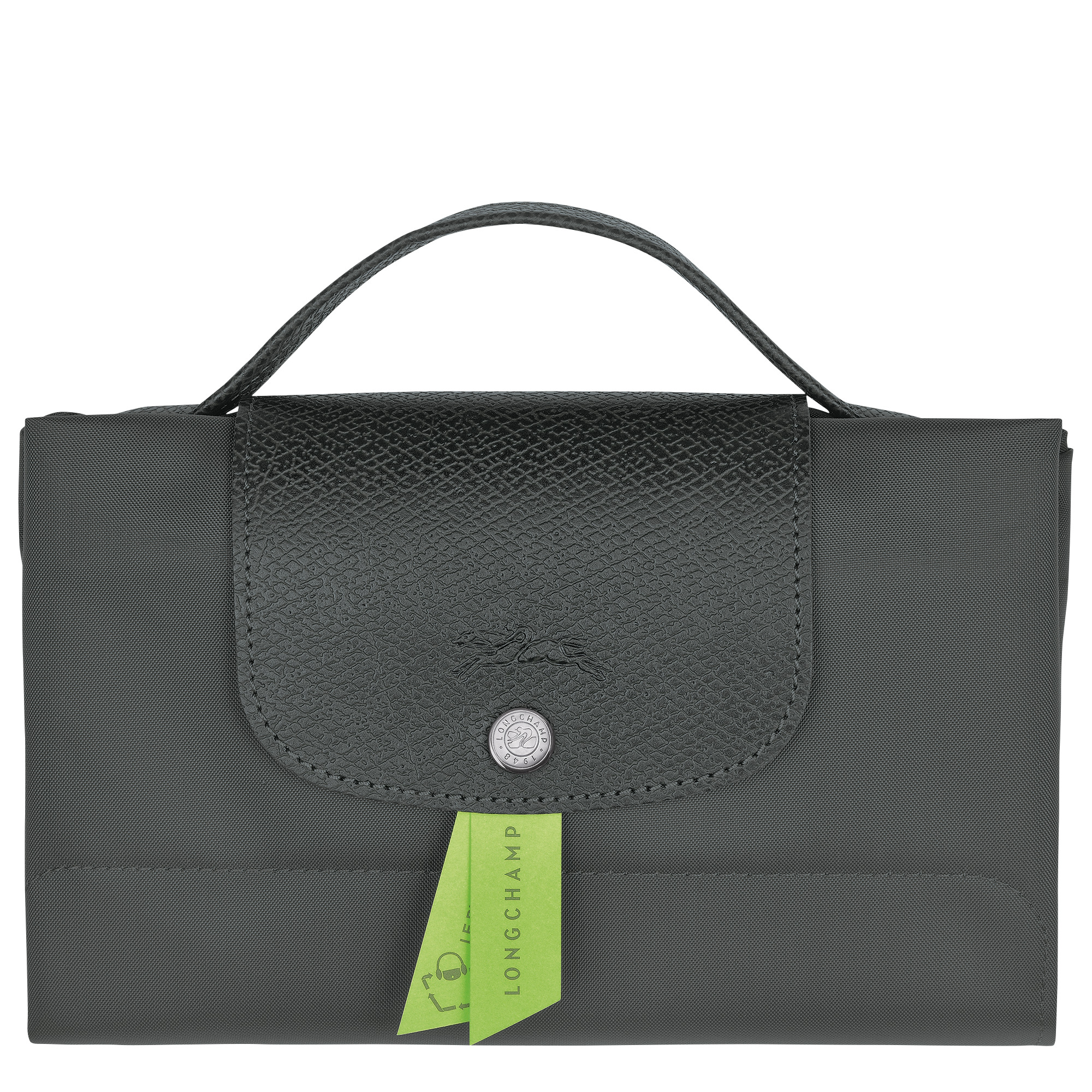 Le Pliage Green S Briefcase Graphite - Recycled canvas - 5