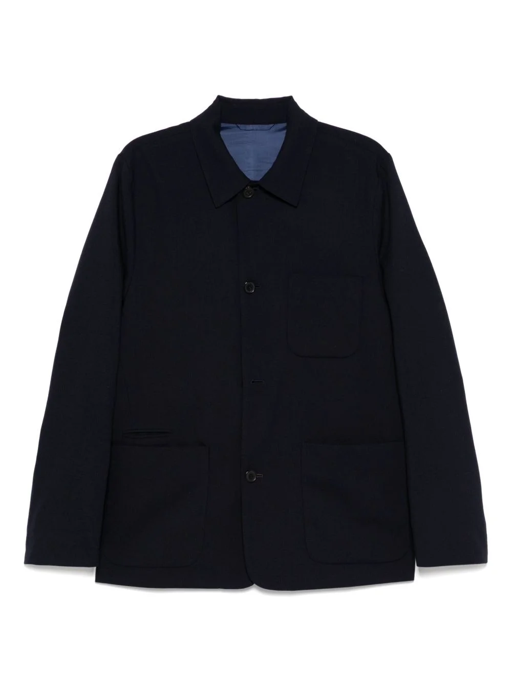 wool shirt jacket - 1