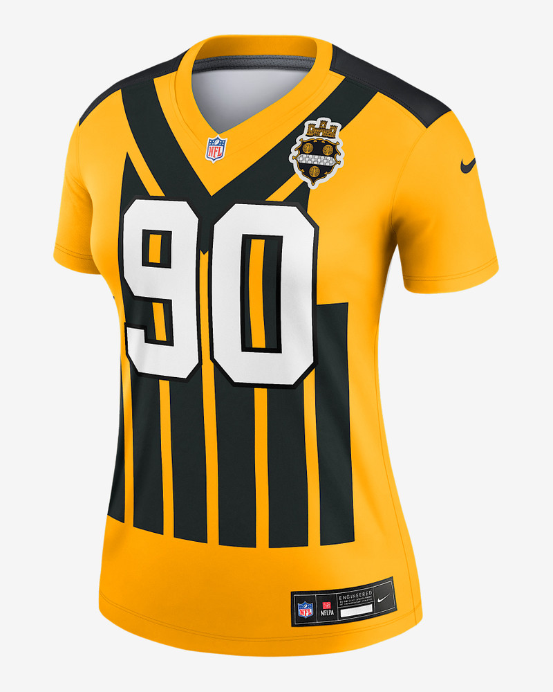 T.J. Watt Pittsburgh Steelers Women's Nike Dri-FIT NFL Legend Jersey 1