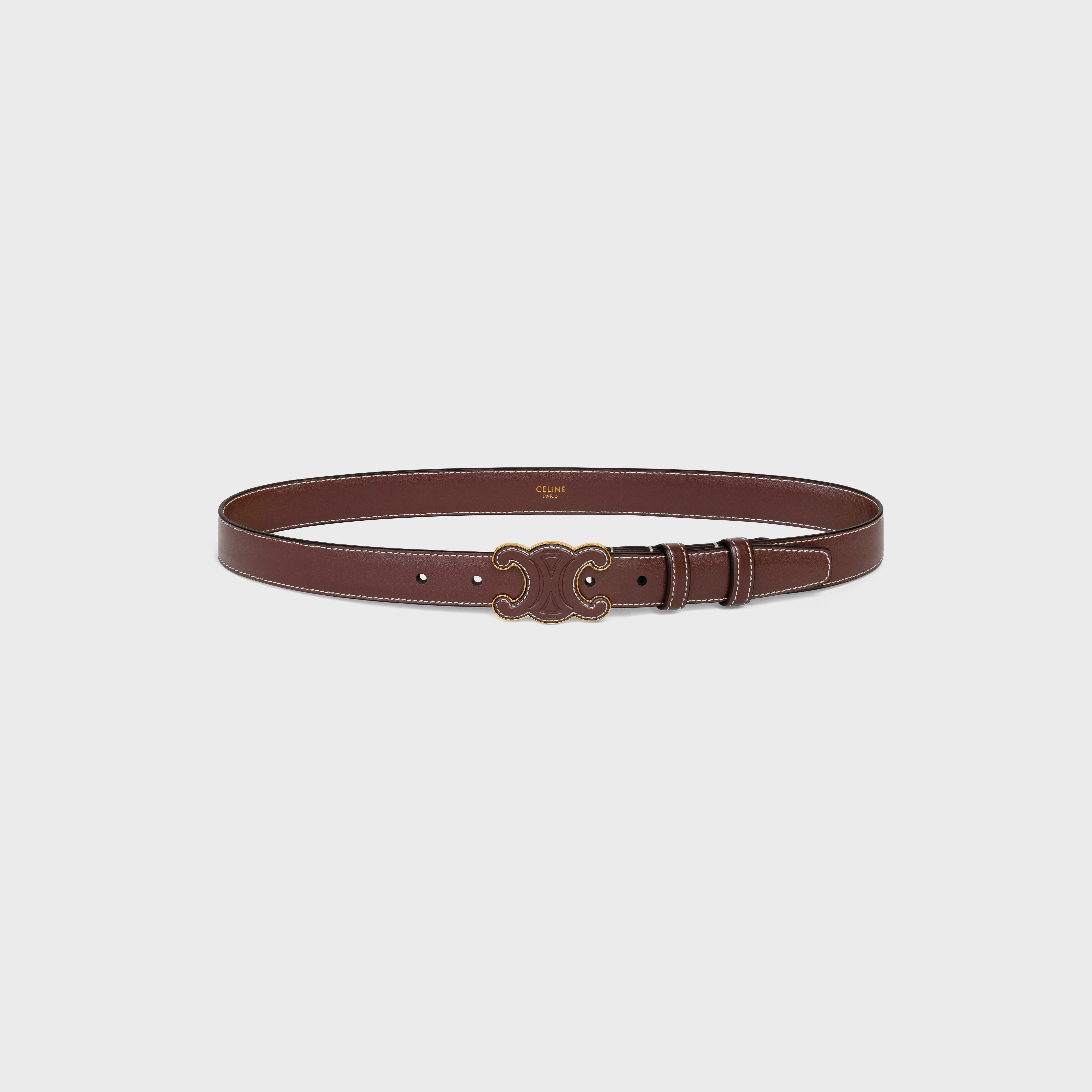 MEDIUM CUIR TRIOMPHE BELT in Smooth Calfskin - 3