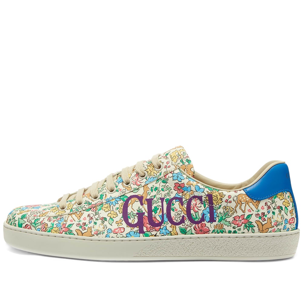 Gucci Liberty Logo Printed New Ace Sneaker - 2