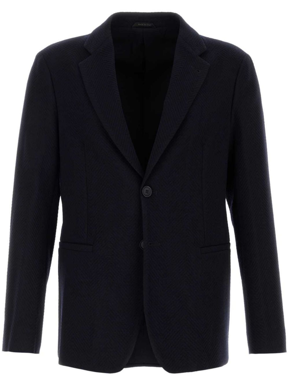 stretch buttoned blazer - 1