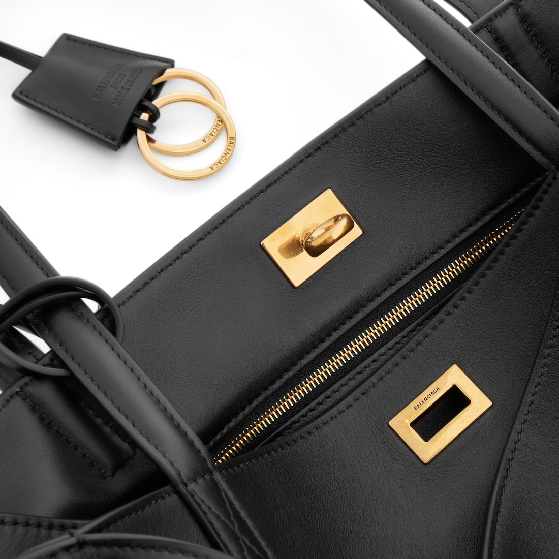 Women's Rodeo Tote Bag Small in Black - 5
