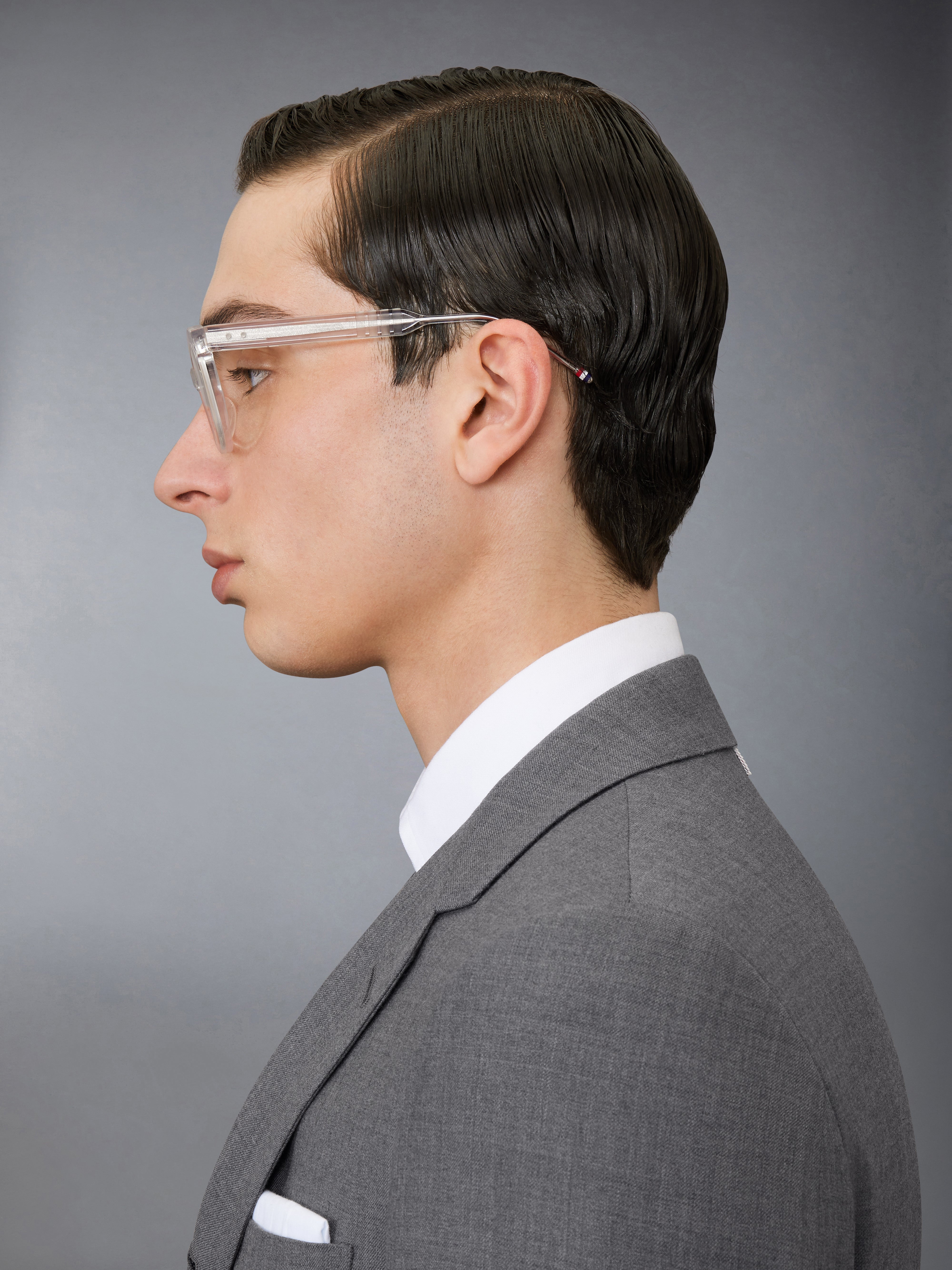 ACETATE RECTANGULAR EYEGLASSES - 5