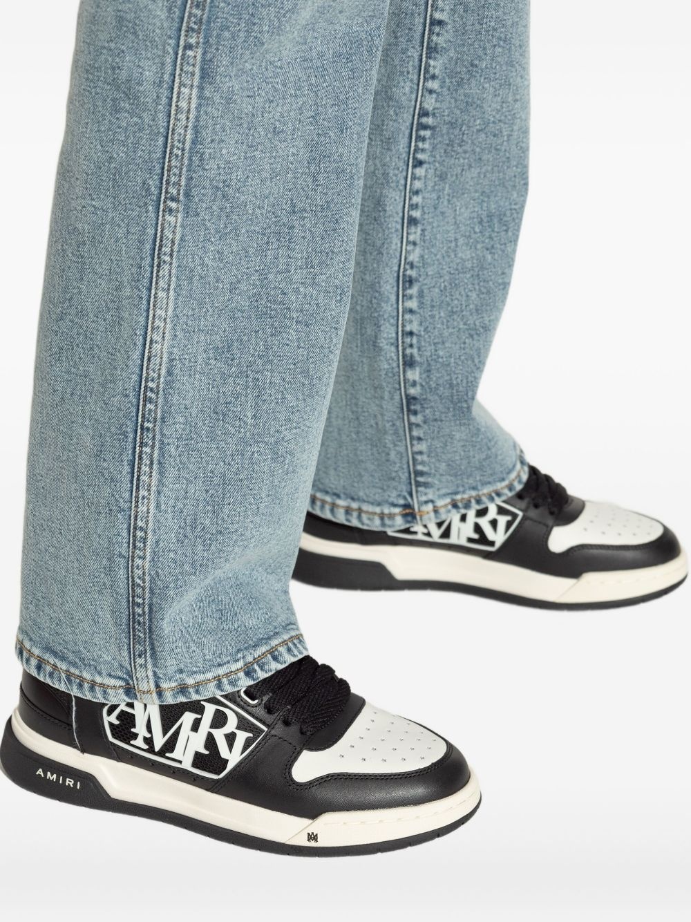 logo-embossed low-top sneakers - 5