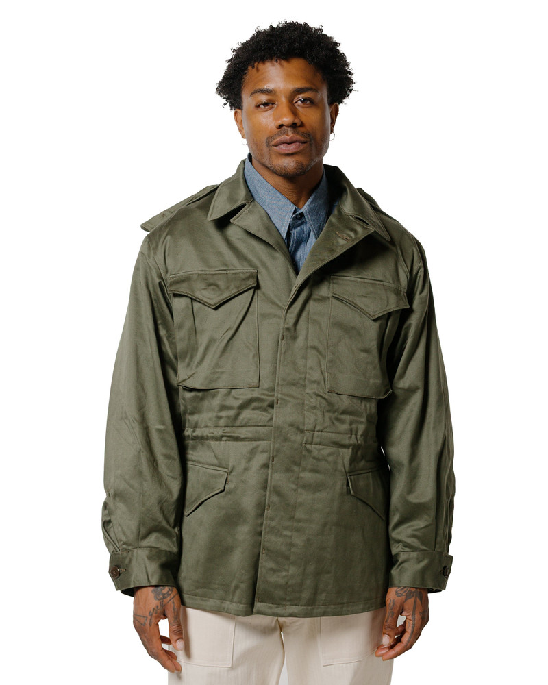 The Real McCoys MJ25003 Jacket, Field, M-1943 / 370-E Olive outlook