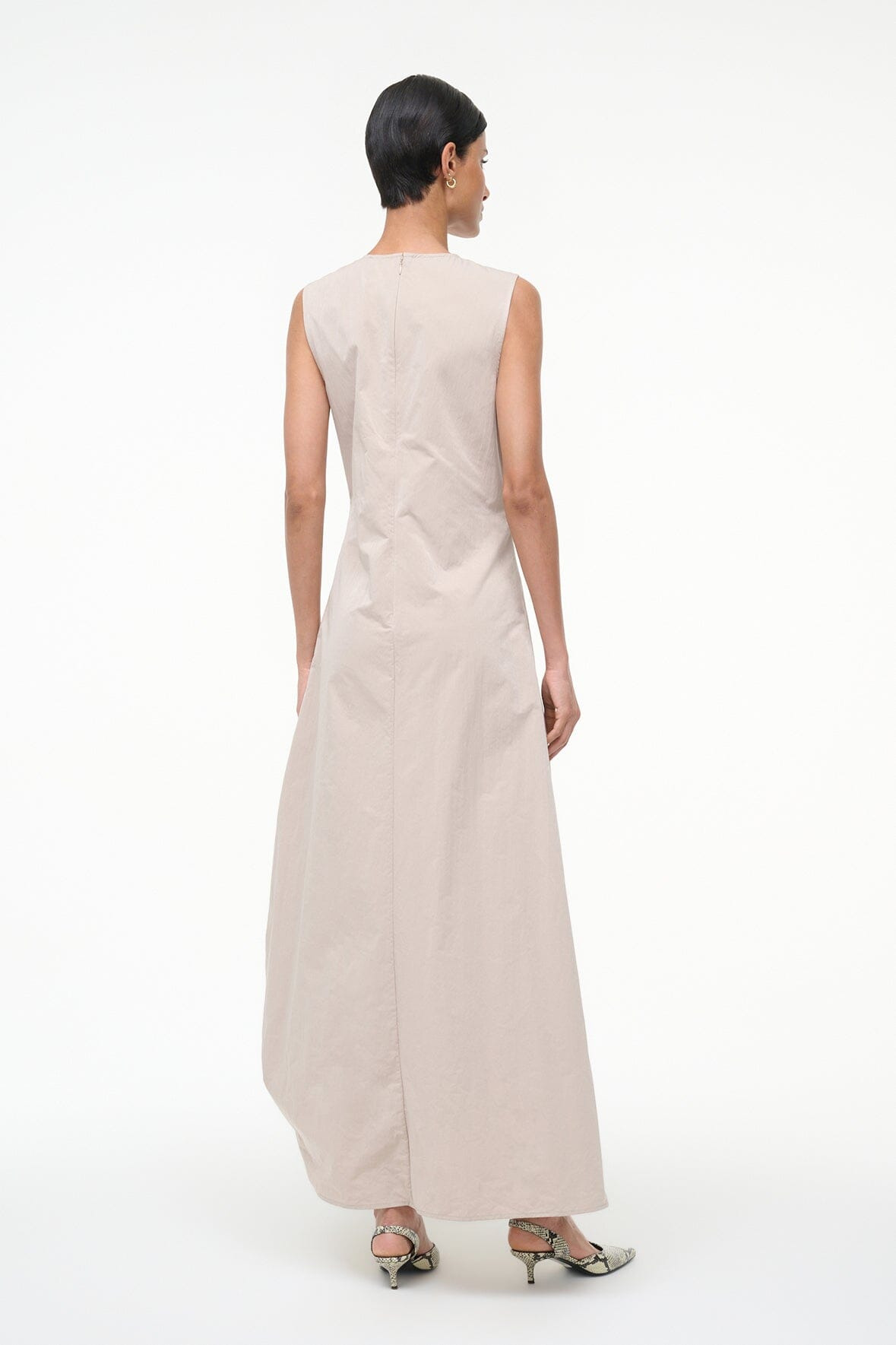 STAUD VIOLA DRESS FAWN - 4