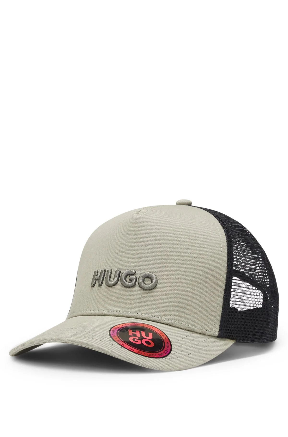MESH-PANEL CAP IN COTTON TWILL - 1
