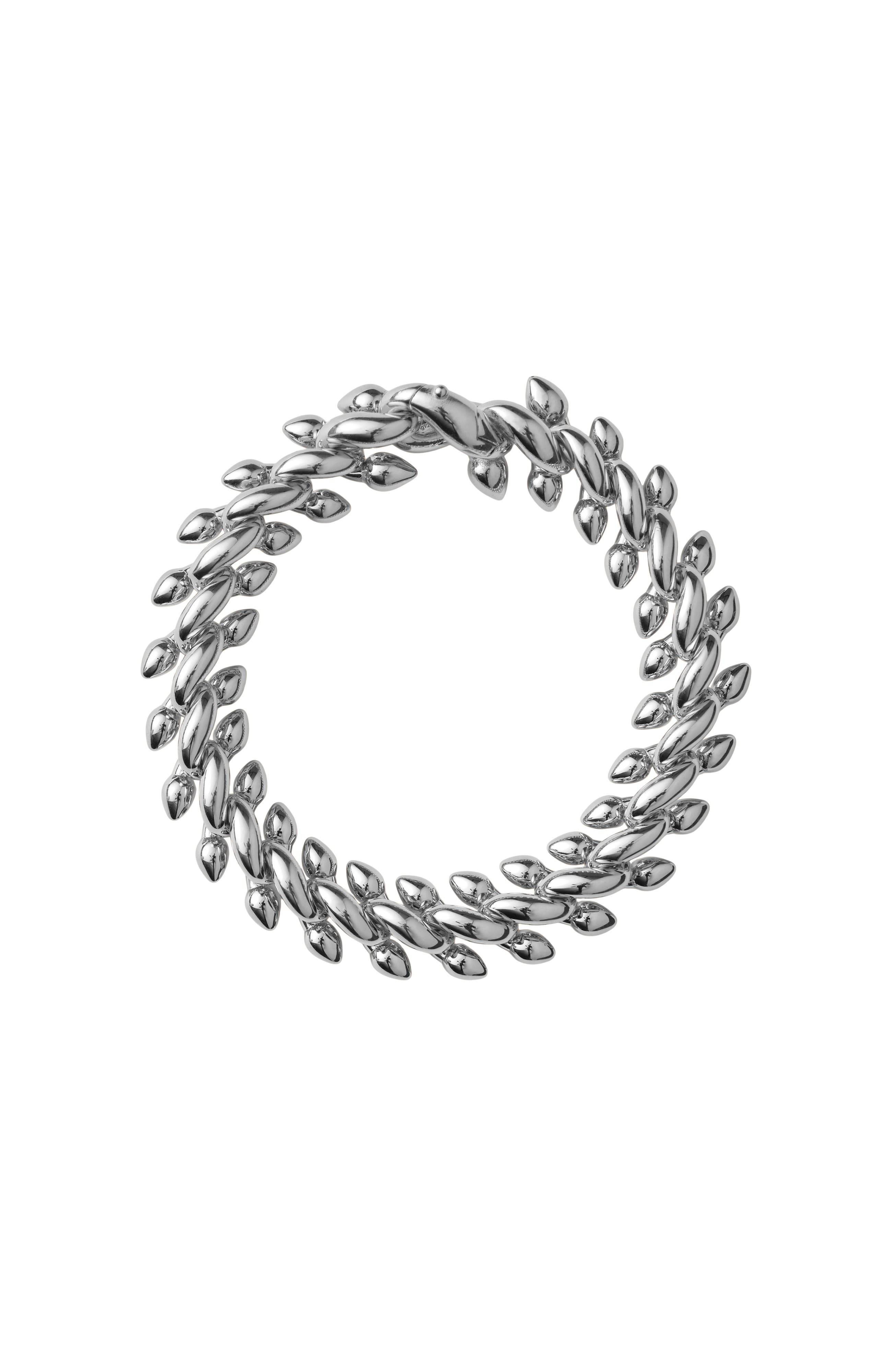burberry Spear Chain Bracelet in Silver at Nordstrom - 1
