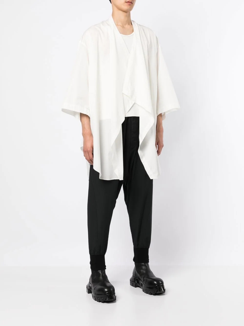 Haori Japanese cotton shirt - 3