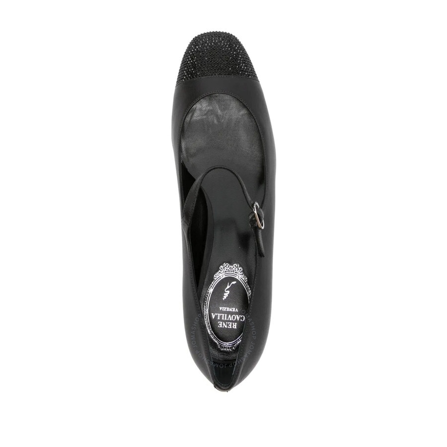 Rene Caovilla Kristen Crystal Embellished Pumps - 4