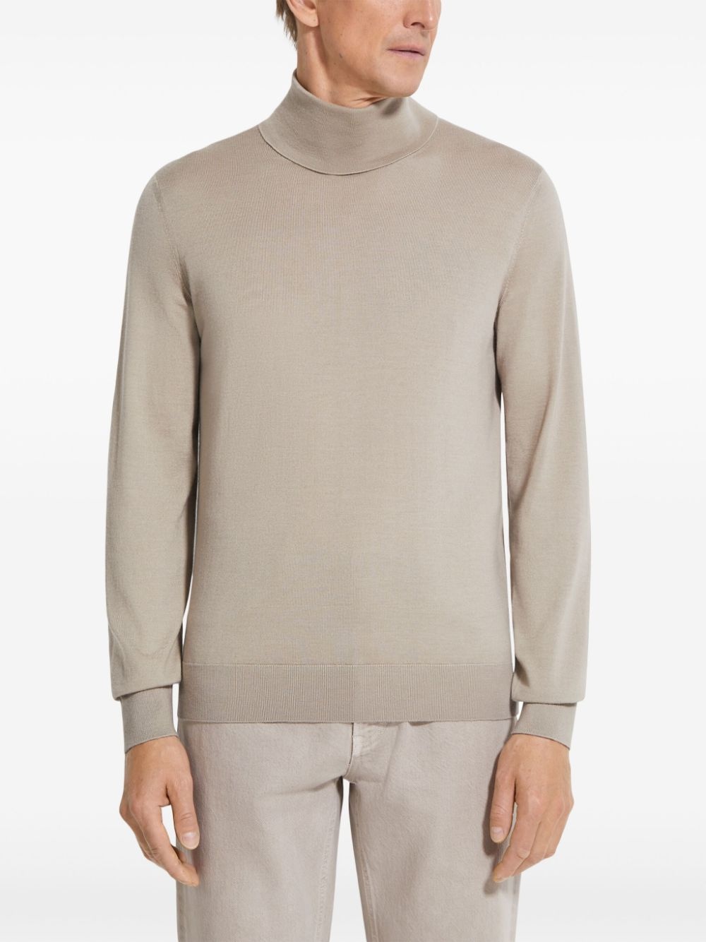 roll-neck sweater - 2