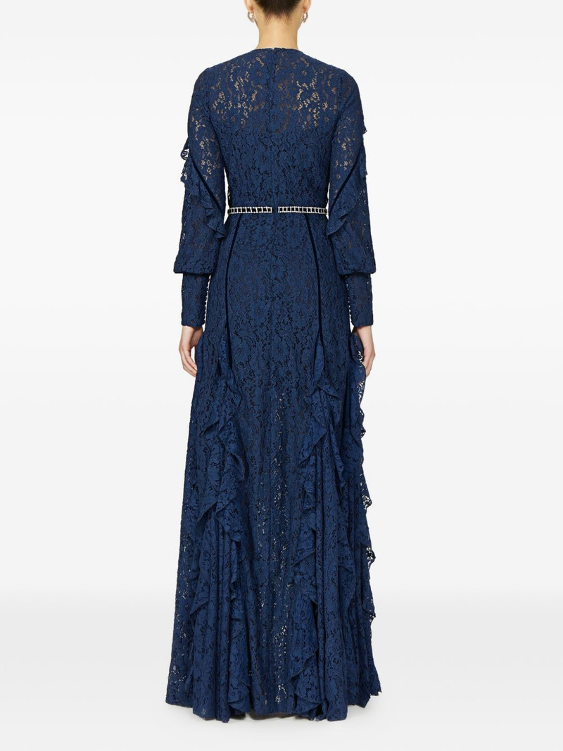 Gianna lace ruffled gown 3