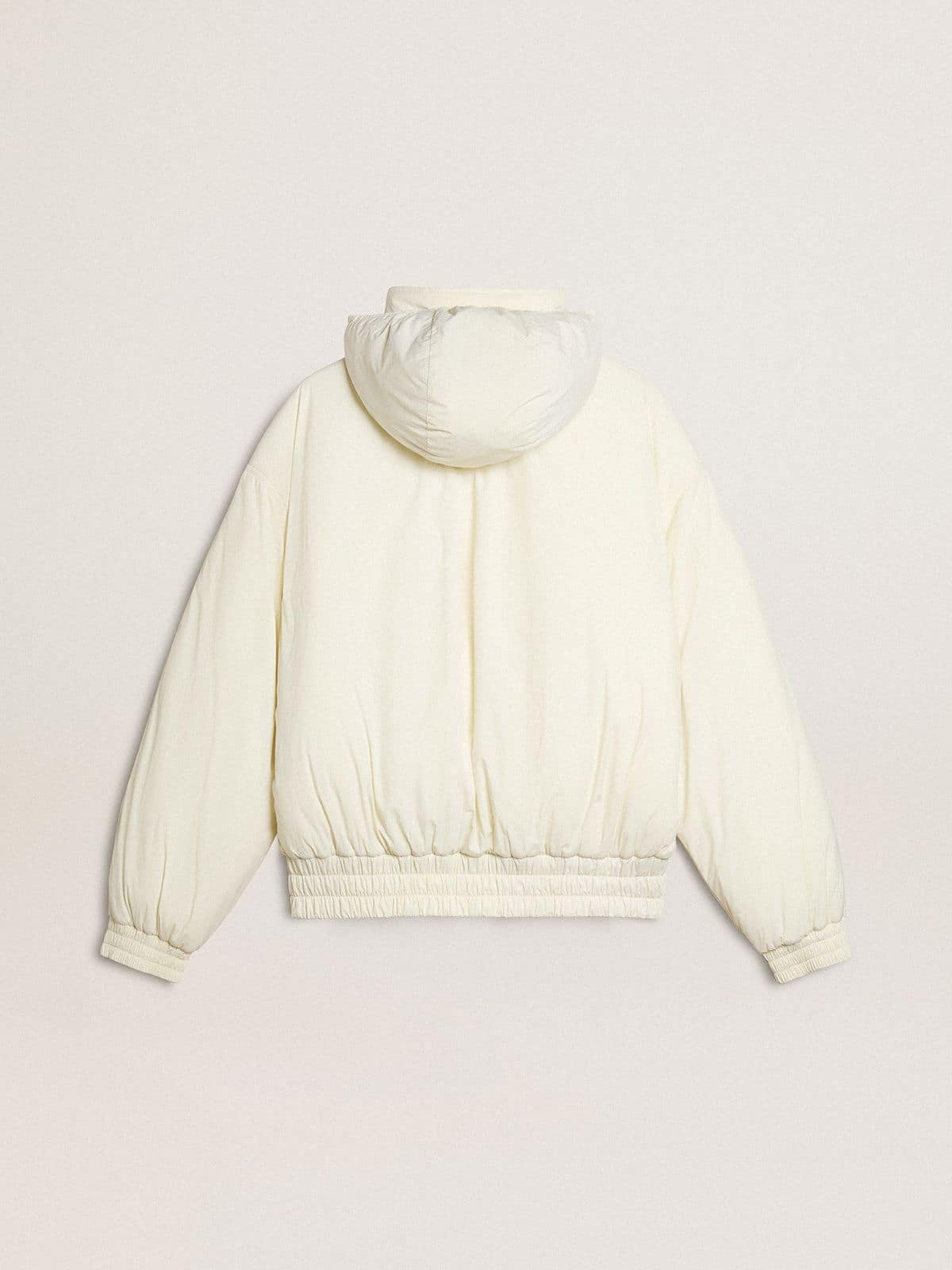 Women’s cream padded jacket - 6