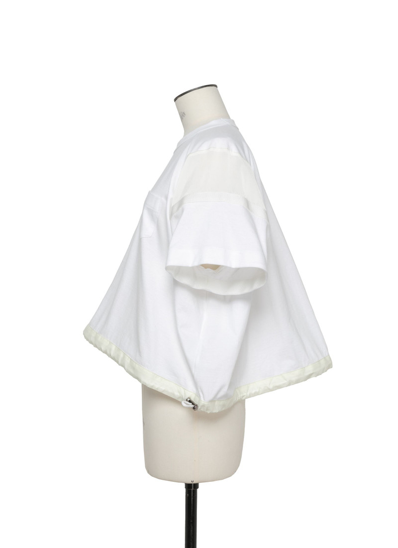 sacai Cotton Jersey T-Shirt outlook
