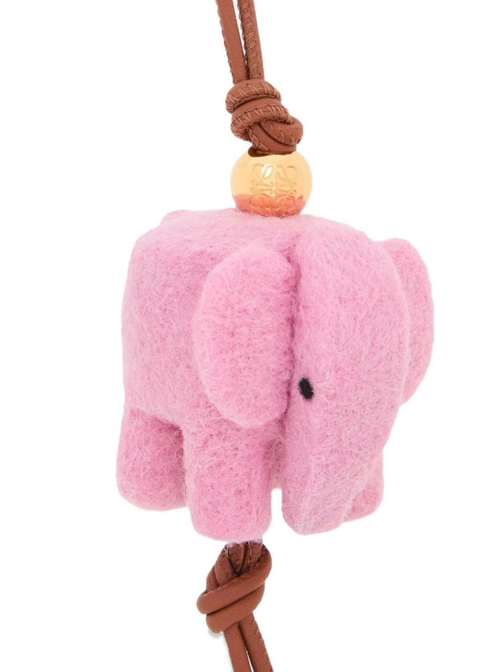 elephant-shaped felt charm - 3
