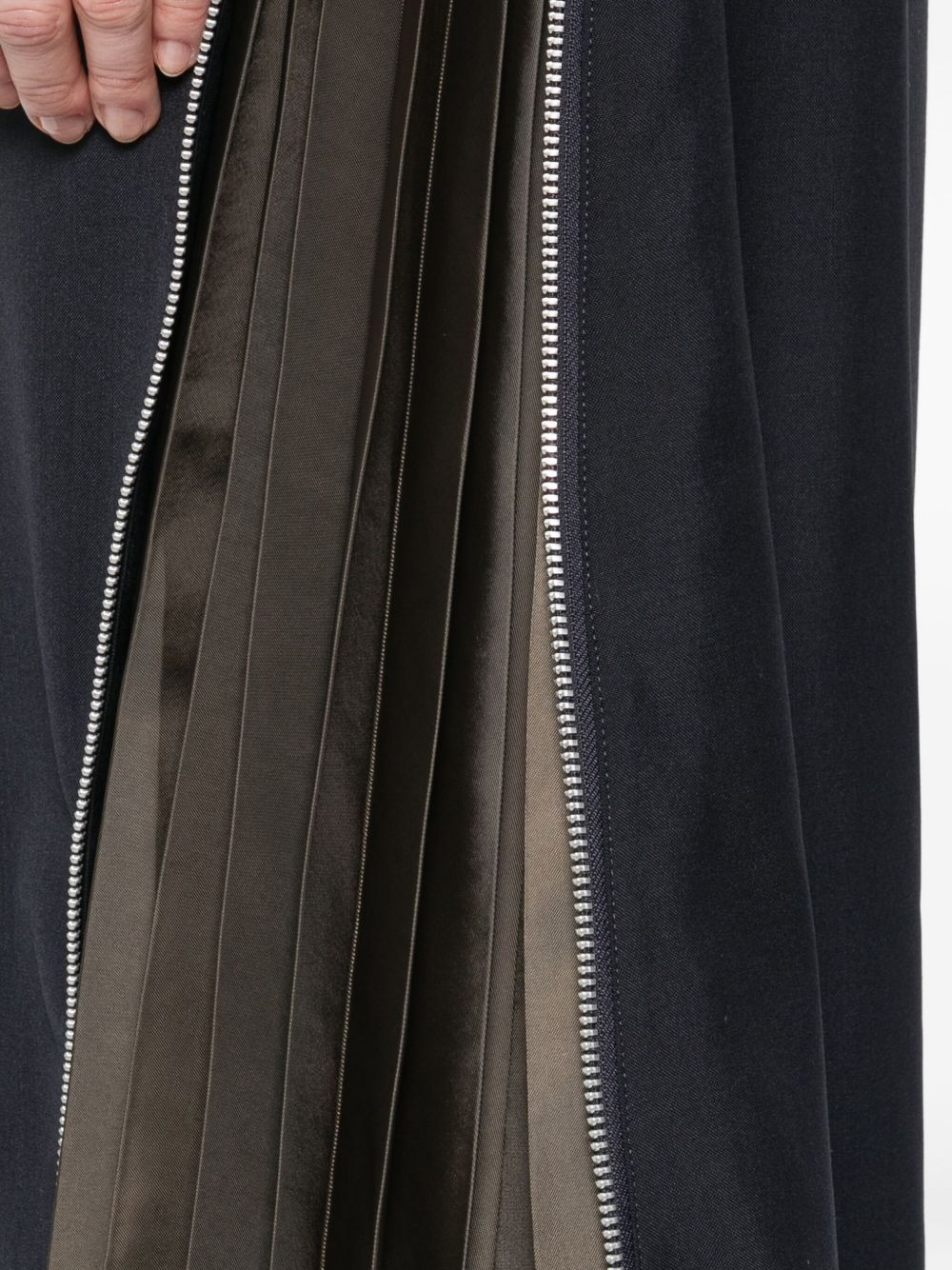 pleated-detail skirt - 5