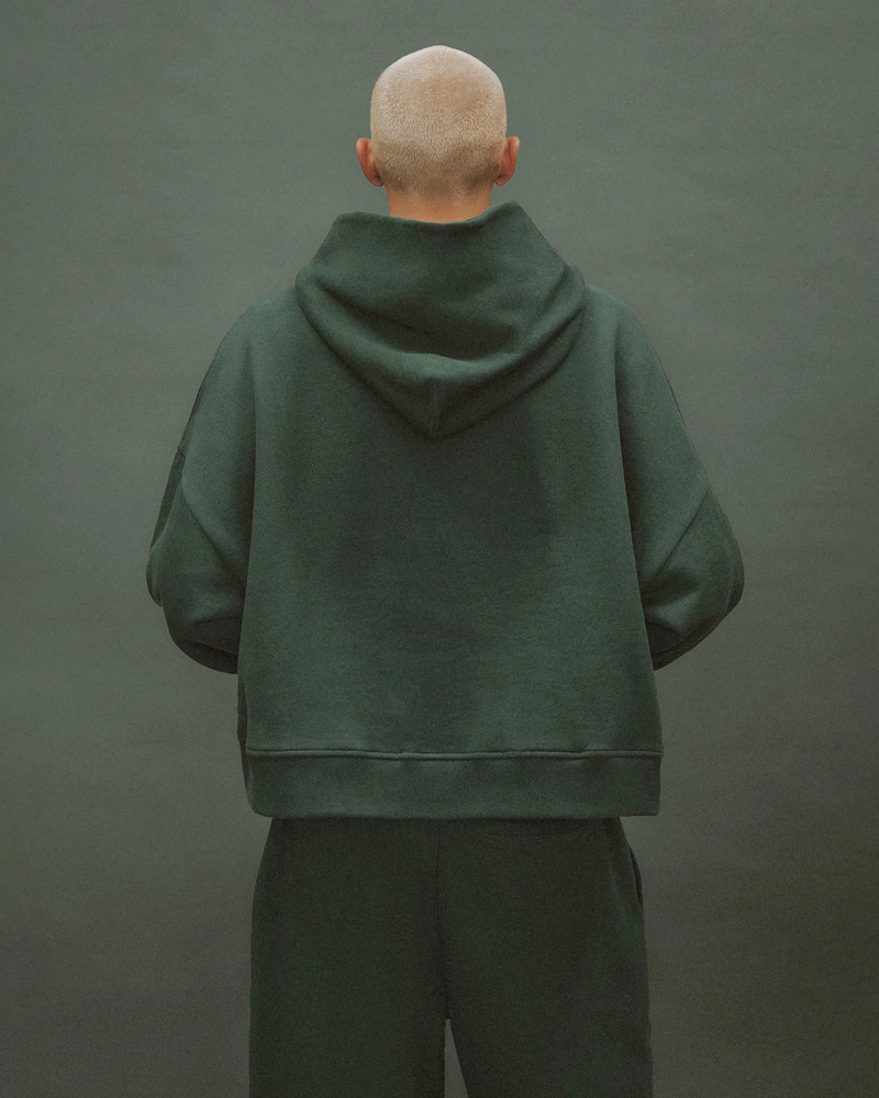 HEAVY HOOD COLLEGE GREEN 5