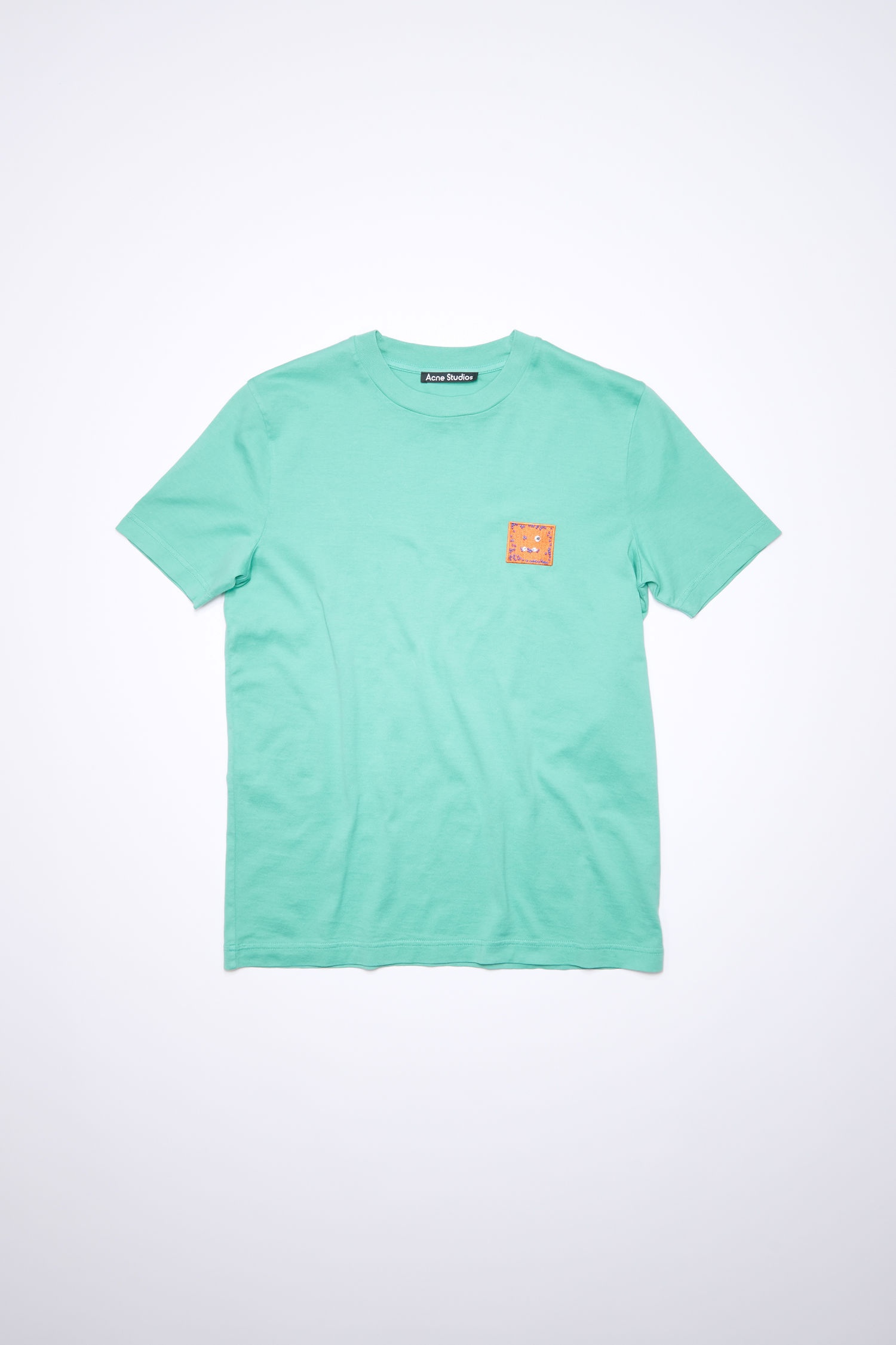 Face patch t-shirt - Jade green - 1