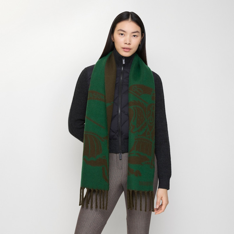 Reversible EKD Wool Scarf 4