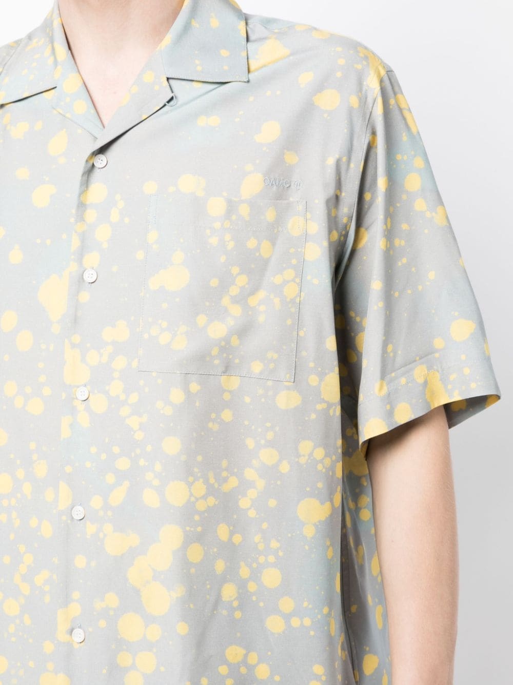 bleached short-sleeve shirt - 5