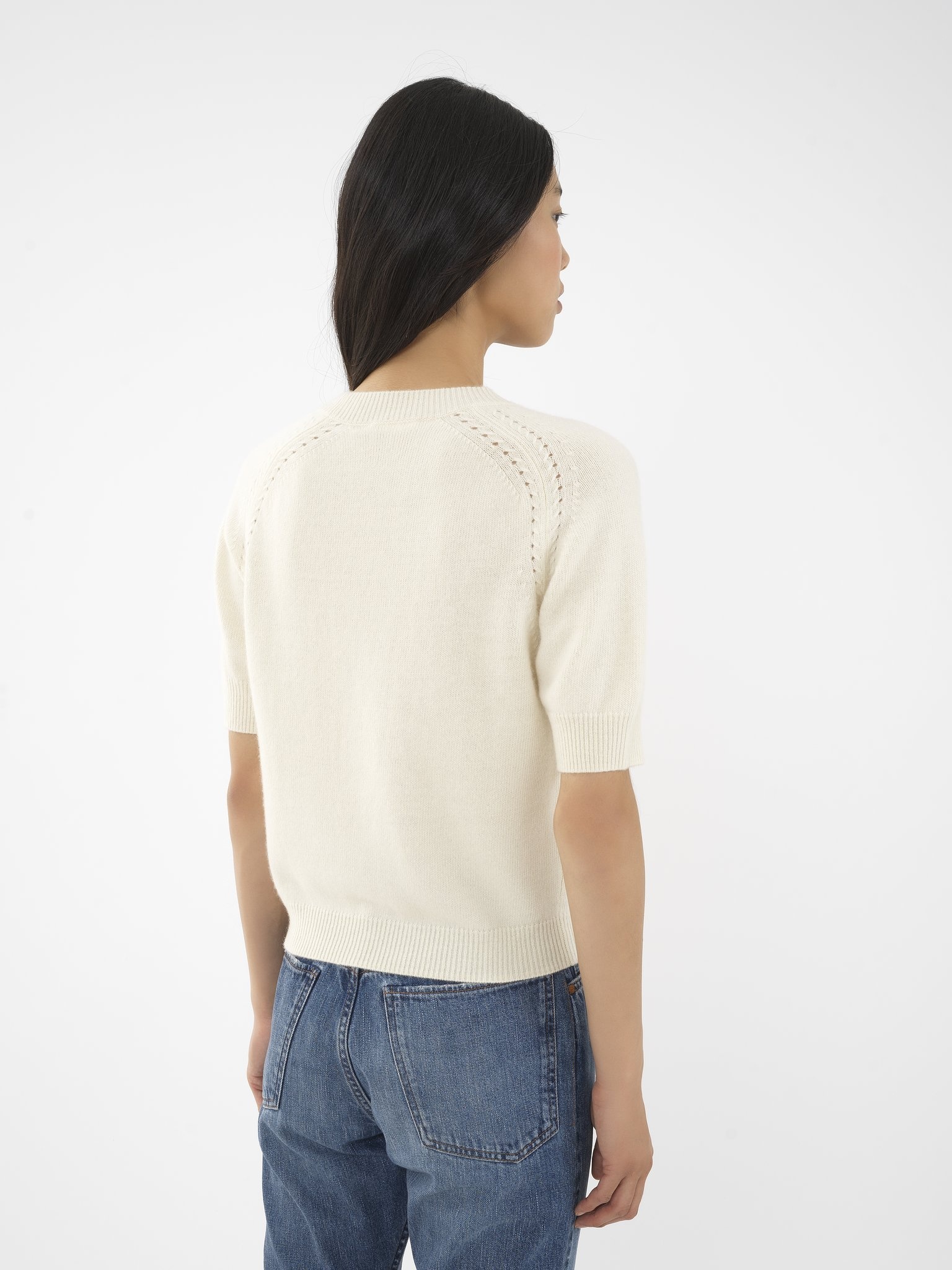 SHORT-SLEEVE SWEATER - 5