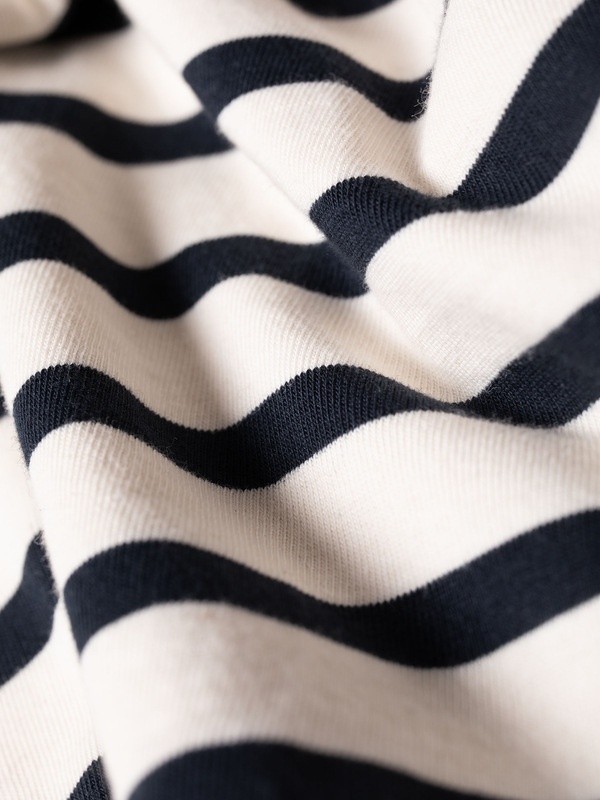 Joni Breton Stripe Offwhite/Navy - 5