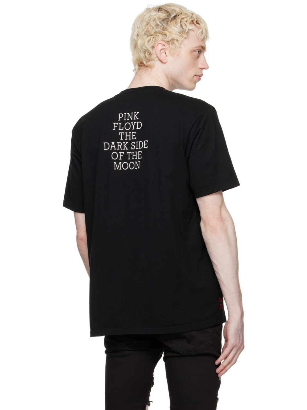 Black Printed T-Shirt - 3