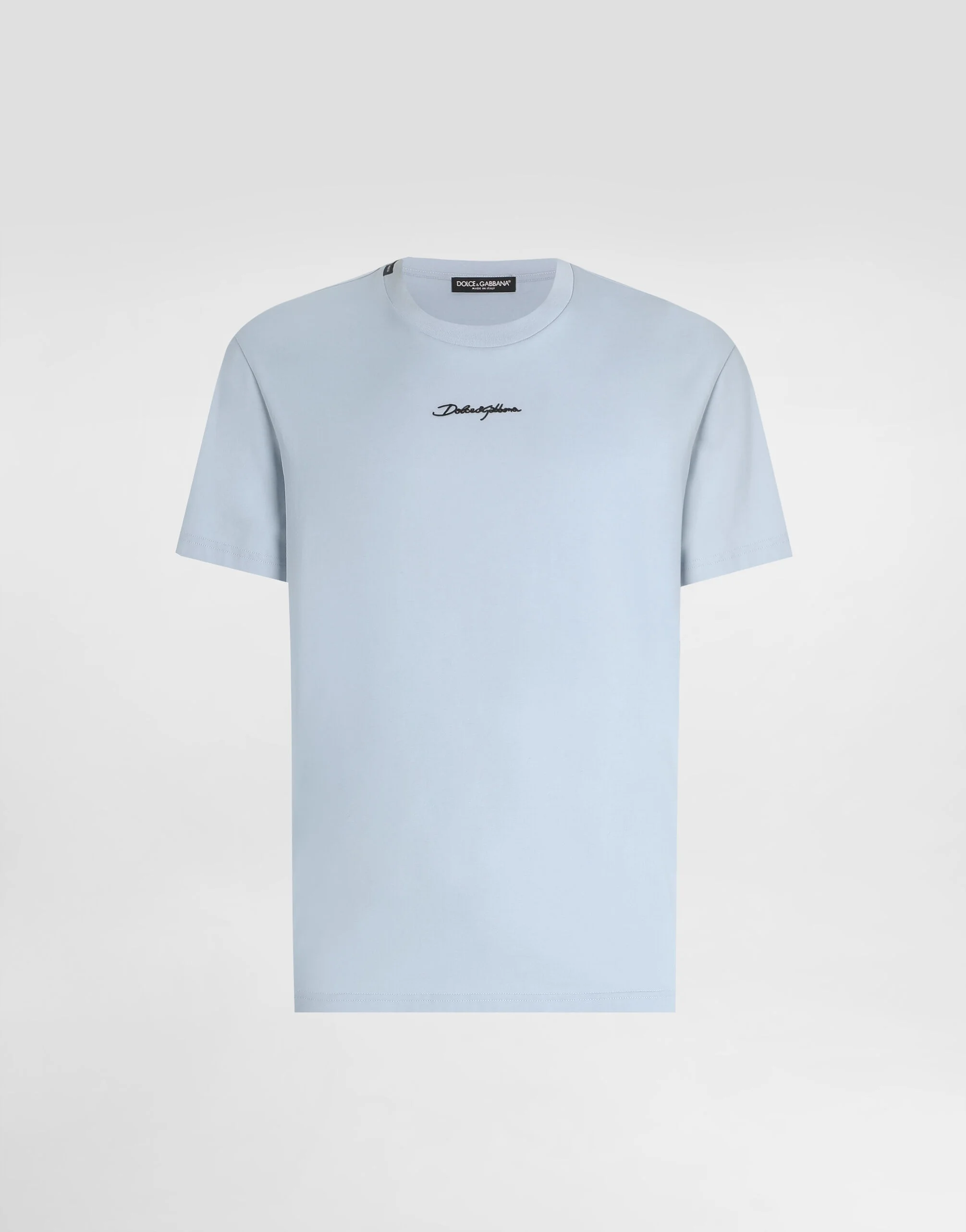 cotton t-shirt with embroidery patch - 1