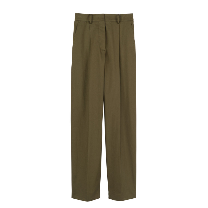 Trousers Khaki - Gabardine 1