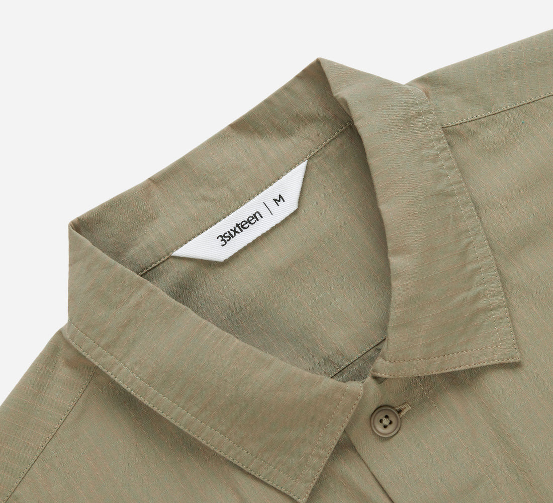 Short Sleeve Workshirt - Iridescent Ripstop - 3