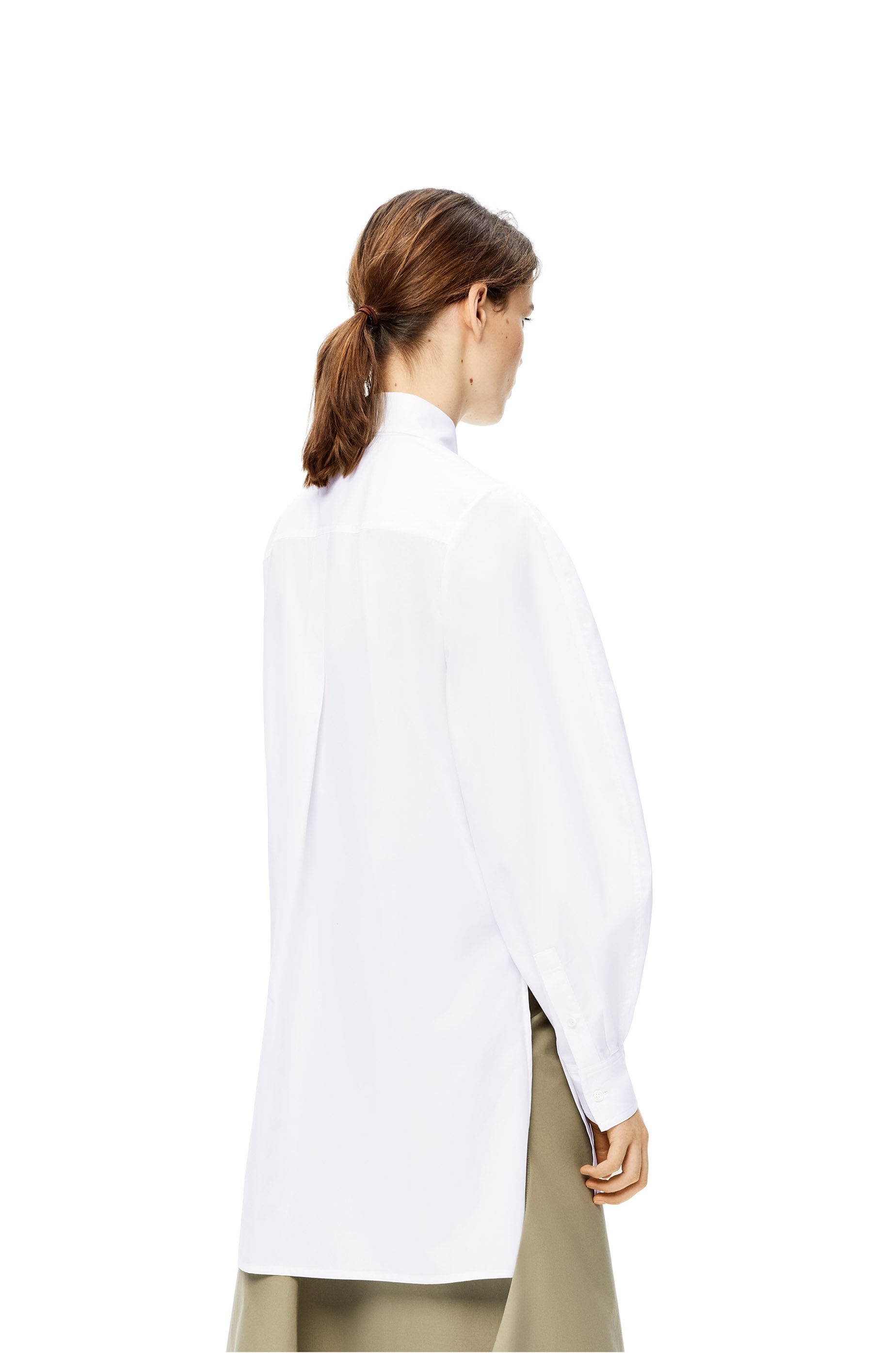 Patchwork shirt in cotton - 4