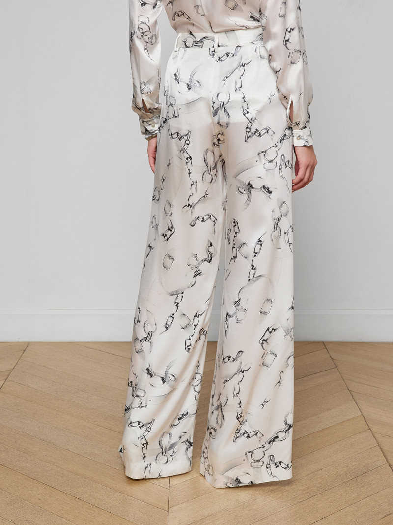 Gavin Silk Wide-Leg Pant 6