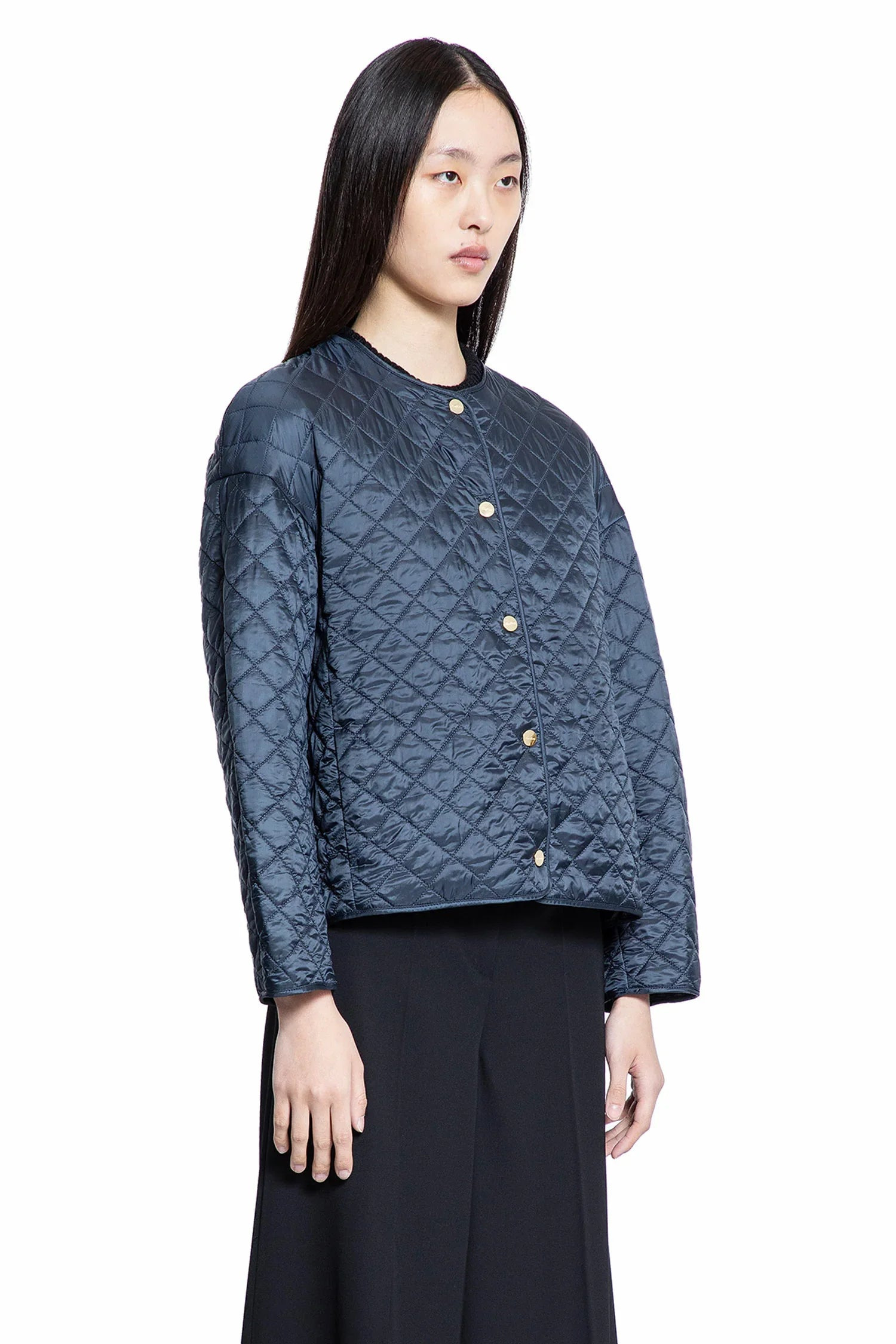 Luci-Padded-Jacket-In-Water-Repellent-Canvas - 2