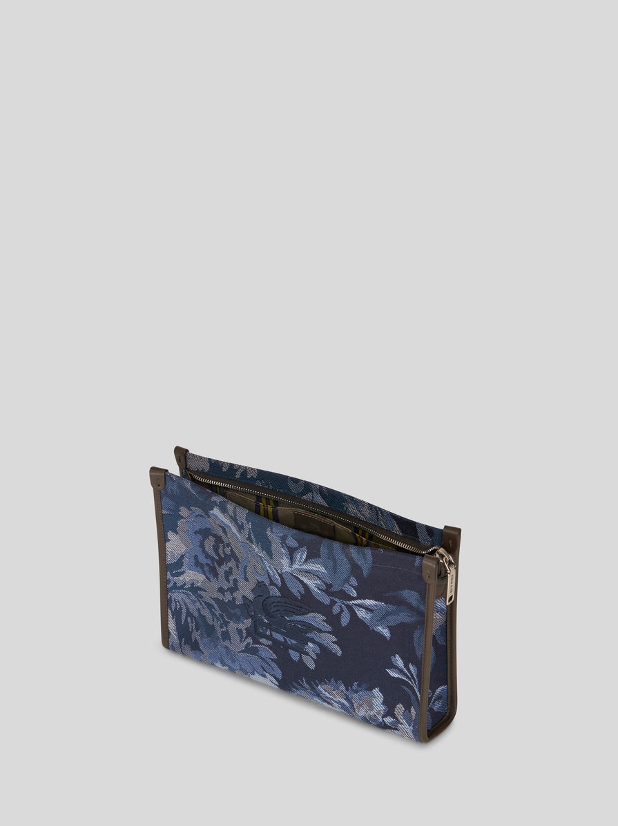 LARGE FLORAL POUCH - 3