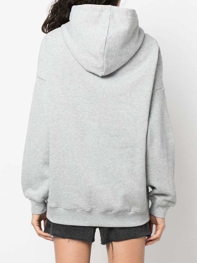 melange boyfriend-cut hoodie - 7