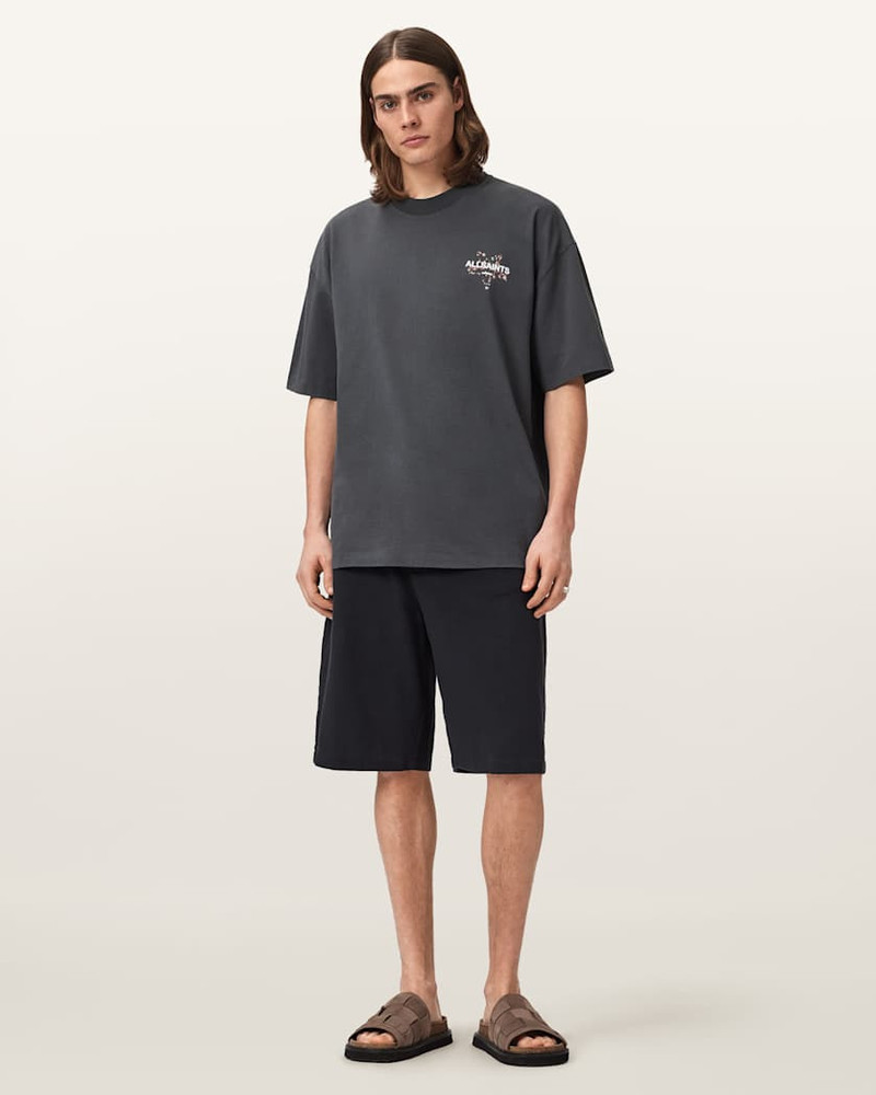 PENTACLE OVERSIZED SHORT SLEEVE GRAPHIC T-SHIRT 6