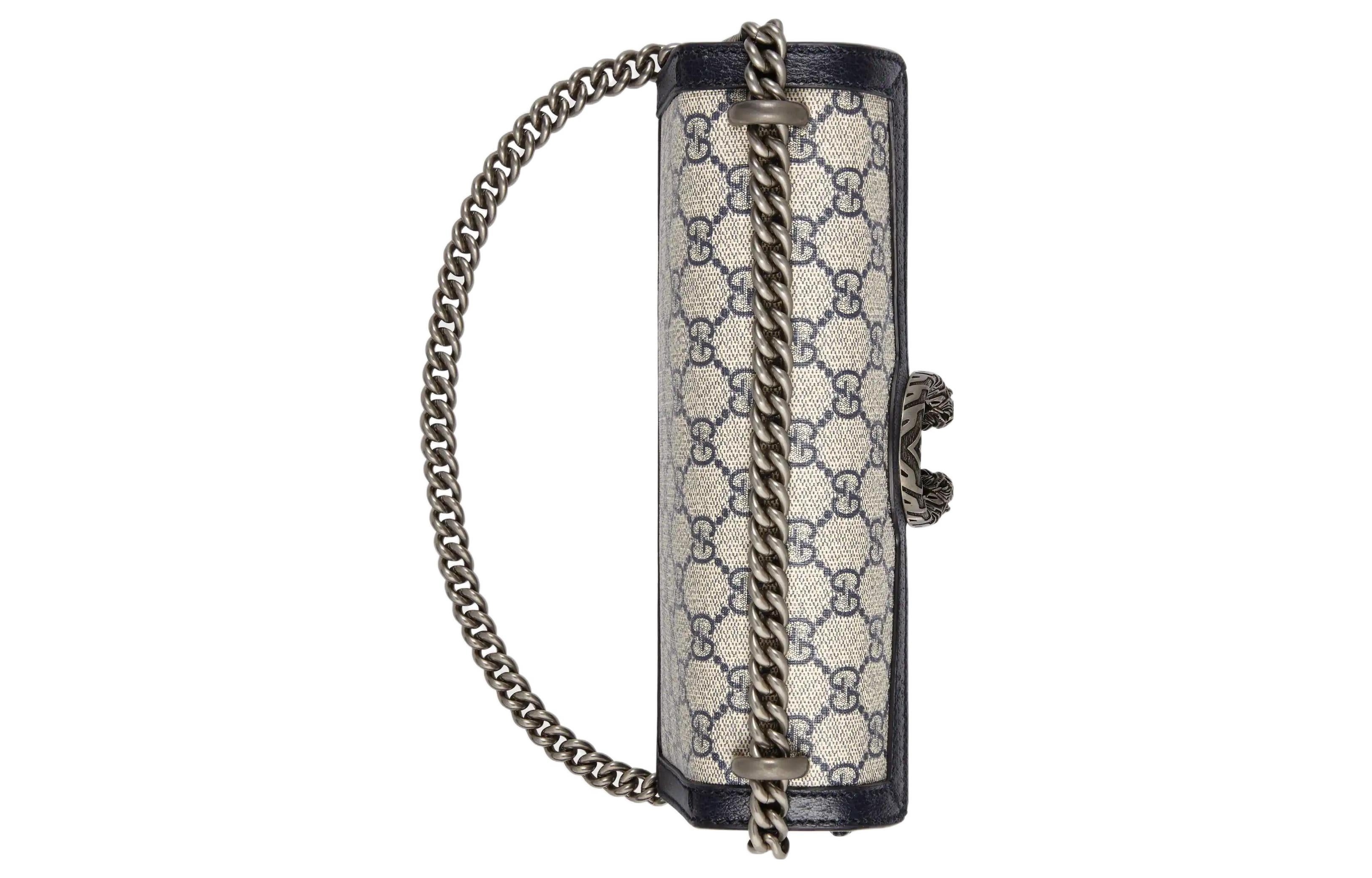 (WMNS) Gucci Dionysus GG Small Shoulder Bag 'Beige Blue Supreme' 499623-K9GSN-4075 - 5
