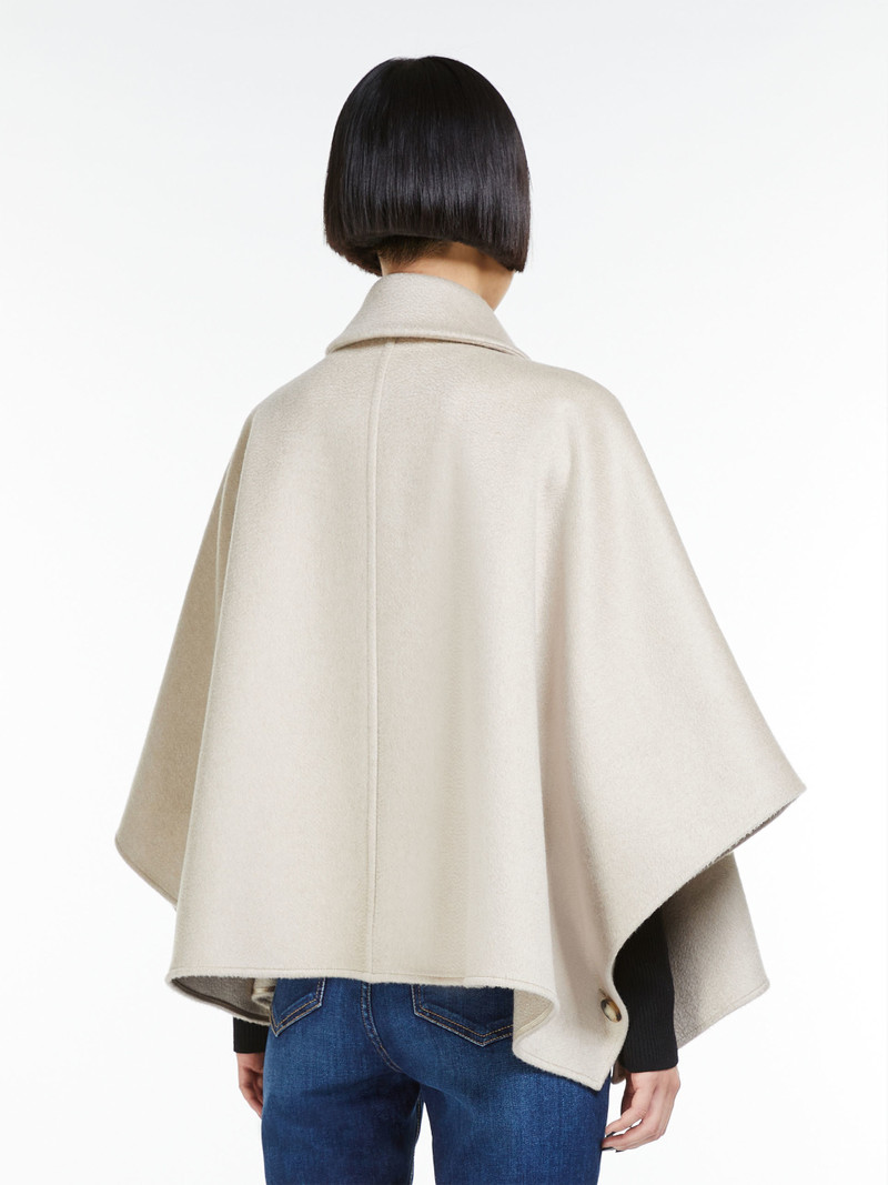 VANADIO Short cape in cashmere mélange 4