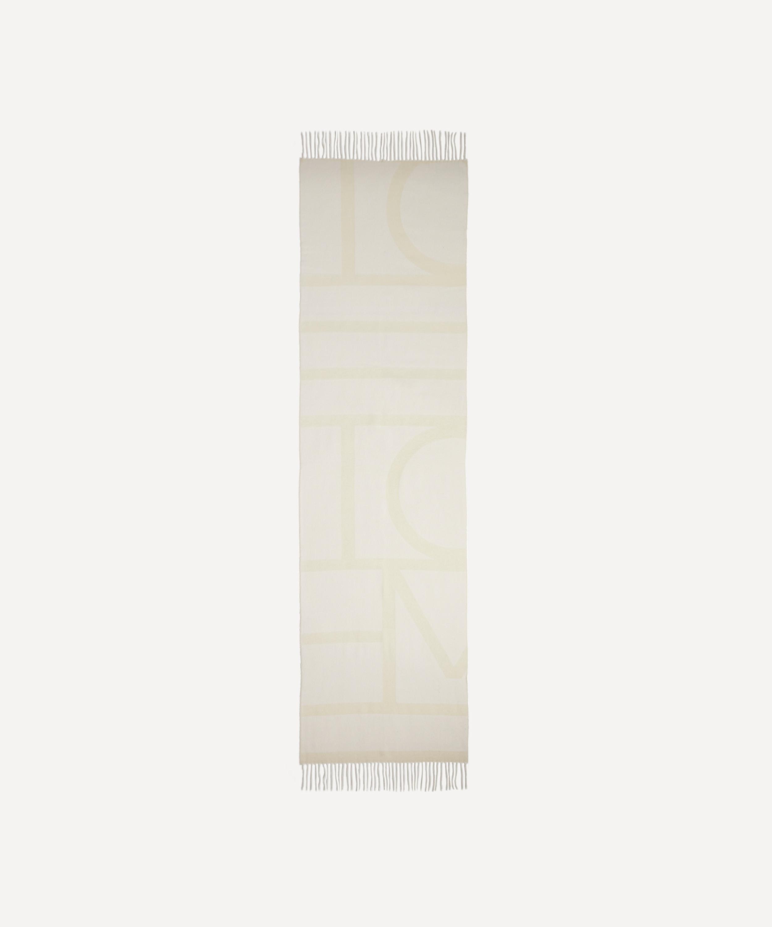 Monogram Jacquard Wool Scarf - 2